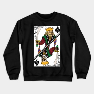 King Of Spades Black Mask Crewneck Sweatshirt